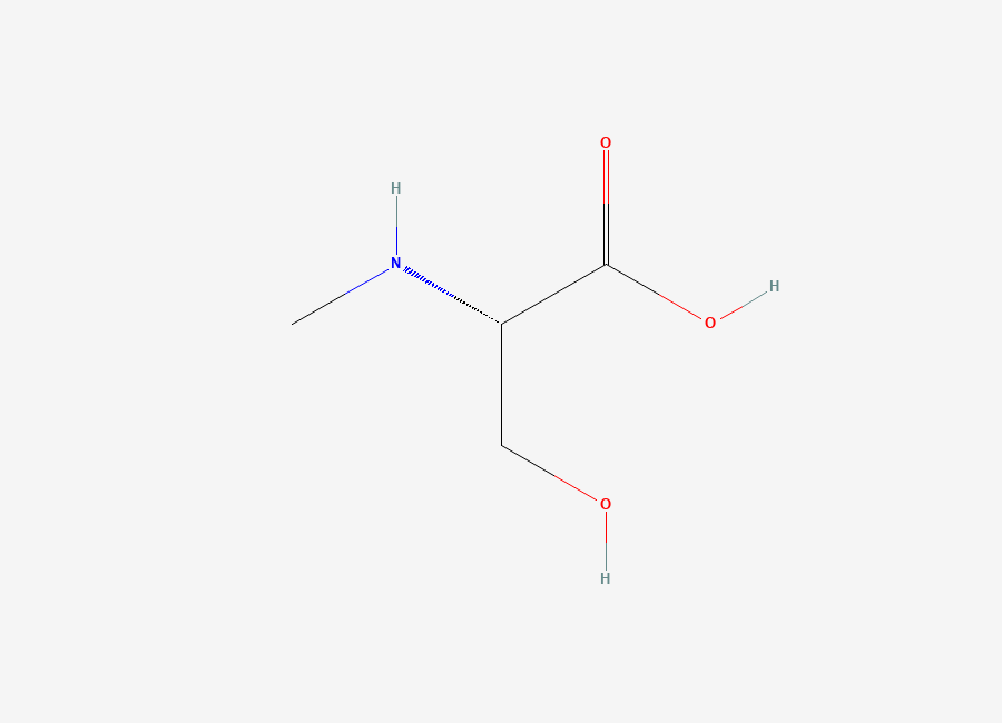Two-dimensional chemical structure of Methylserine