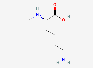 Two-dimensional chemical structure of Methyl-lysine
