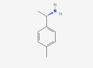 Two-dimensional chemical structure of (S)-1-(p-tolyl)ethanamine