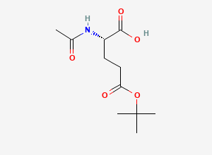 Two-dimensional chemical structure of Ac-Glu(OtBu)-OH