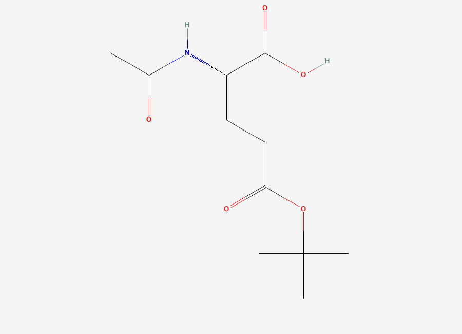Two-dimensional chemical structure of Ac-Glu(OtBu)-OH
