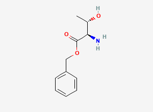 Two-dimensional chemical structure of D-Threonine Benzyl Ester