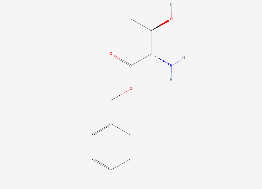 Two-dimensional chemical structure of Benzyl L-threoninate