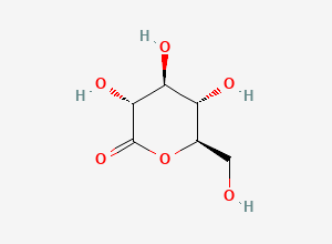 Two-dimensional chemical structure of delta-Gluconolactone
