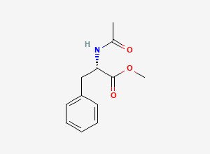 Two-dimensional chemical structure of Acetylphenylalanine methyl ester