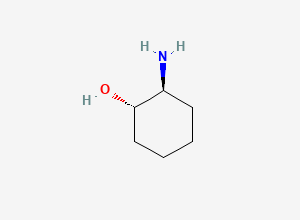 Two-dimensional chemical structure of (1S,2S)-2-aminocyclohexanol