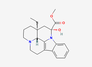 Two-dimensional chemical structure of Vinpocetine Impurity L