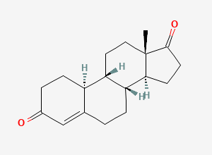 Two-dimensional chemical structure of Progesterone Impurity 30