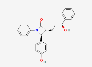 Two-dimensional chemical structure of Di-desfluoro Ezetimibe