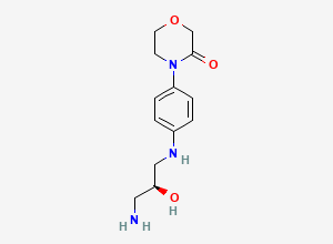 Two-dimensional chemical structure of CID 70873275