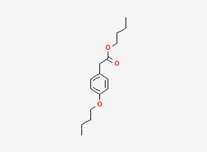 Two-dimensional chemical structure of Bufexamac EP Impurity C, CAS 1185726-73-1