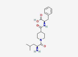 Two-dimensional chemical structure of Difelikefalin Impurity 2