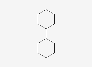 Two-dimensional chemical structure of Bicyclohexyl, CAS 92-51-3