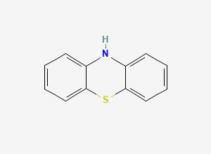 Two-dimensional chemical structure of Alimemazine Hemitartrate EP Impurity C / Promethazine EP Impurity A / Promethazine BP Impurity A / Phenothiazine, CAS 92-84-2