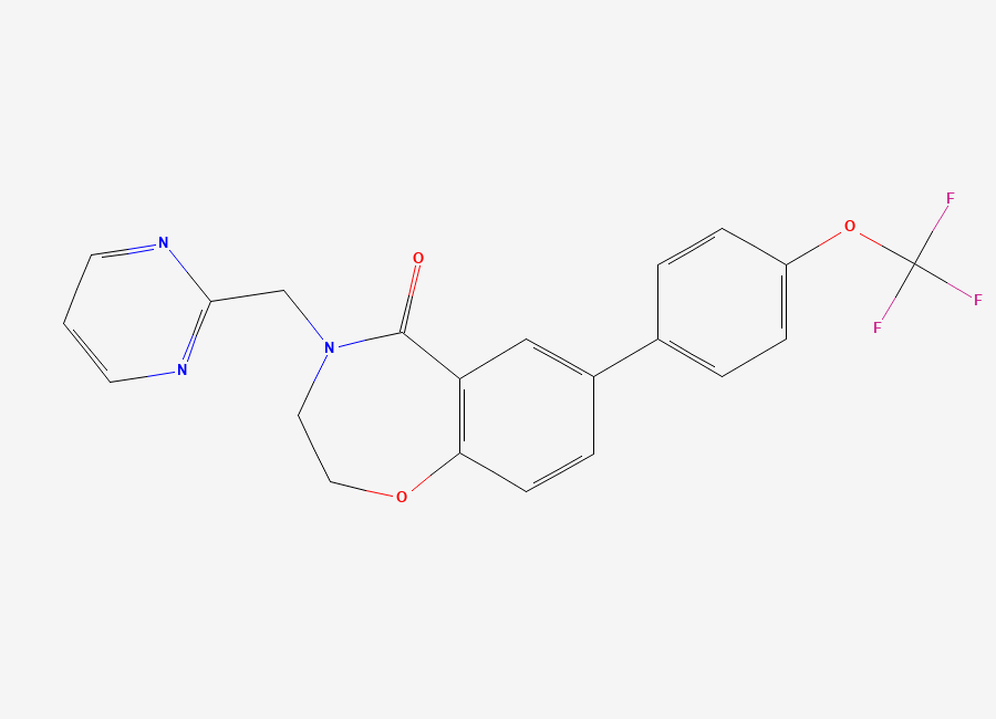 Two-dimensional chemical structure of Eleclazine