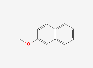 Two-dimensional chemical structure of Naproxen EP Impurity M, CAS 93-04-9