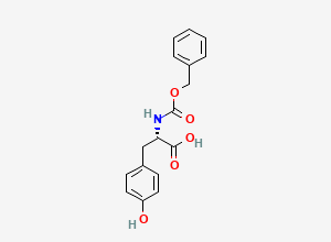Two-dimensional chemical structure of N-benzyloxycarbonyl-l-tyrosine