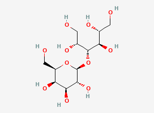Two-dimensional chemical structure of 3-O-beta-D-galactopyranosyl-D-mannitol