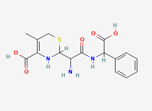Two-dimensional chemical structure of Cephalexin Impurity 13