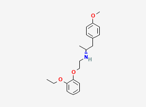 Two-dimensional chemical structure of Tamsulosin EP Impurity H (Free Base), CAS 1329611-47-3