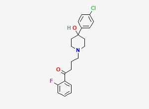 Two-dimensional chemical structure of Haloperidol EP Impurity B, CAS 1391052-53-1