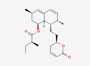 Two-dimensional chemical structure of Dehydromonacolin K