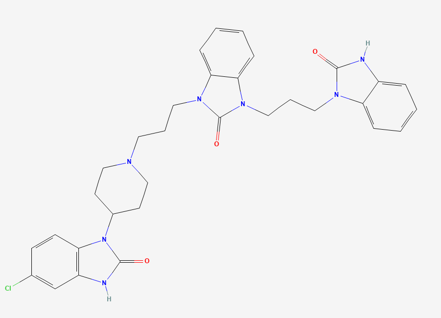 Two-dimensional chemical structure of Domperidone EP Impurity E, CAS 1346602-50-3