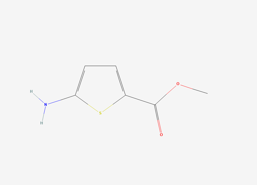 Two-dimensional chemical structure of Methyl 5-amino-2-thiophenecarboxylate