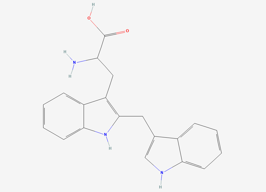 Two-dimensional chemical structure of Tryptophan EP Impurity K (Free Base), CAS 149724-31-2