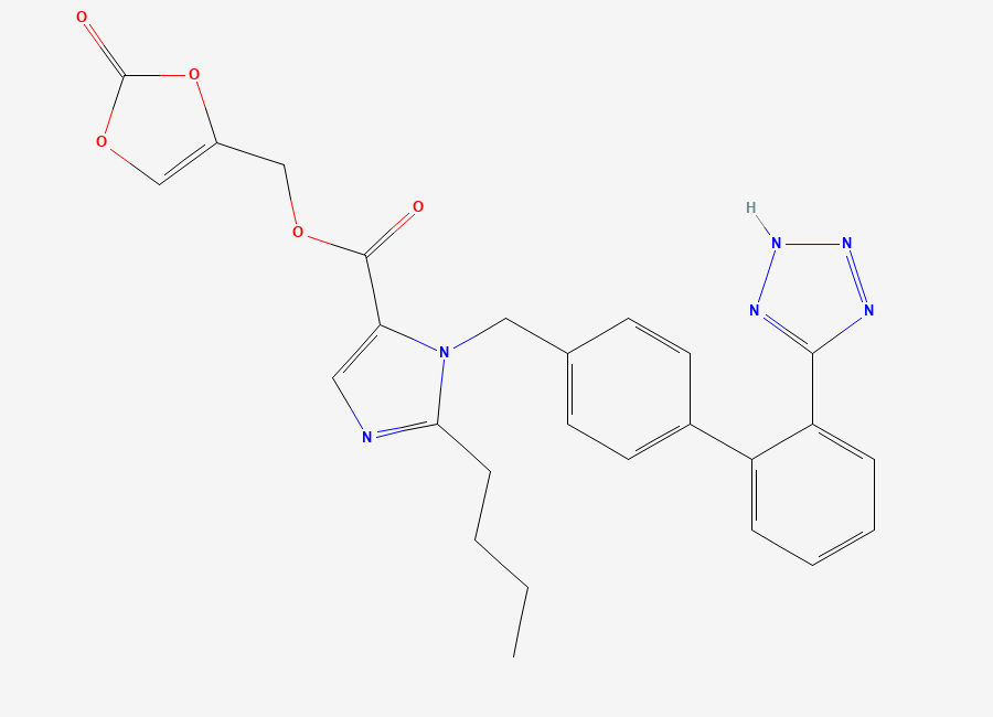 Two-dimensional chemical structure of Olmesartan Medoxomil Methyl Ether