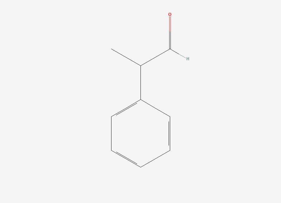Two-dimensional chemical structure of 2-Phenylpropanal