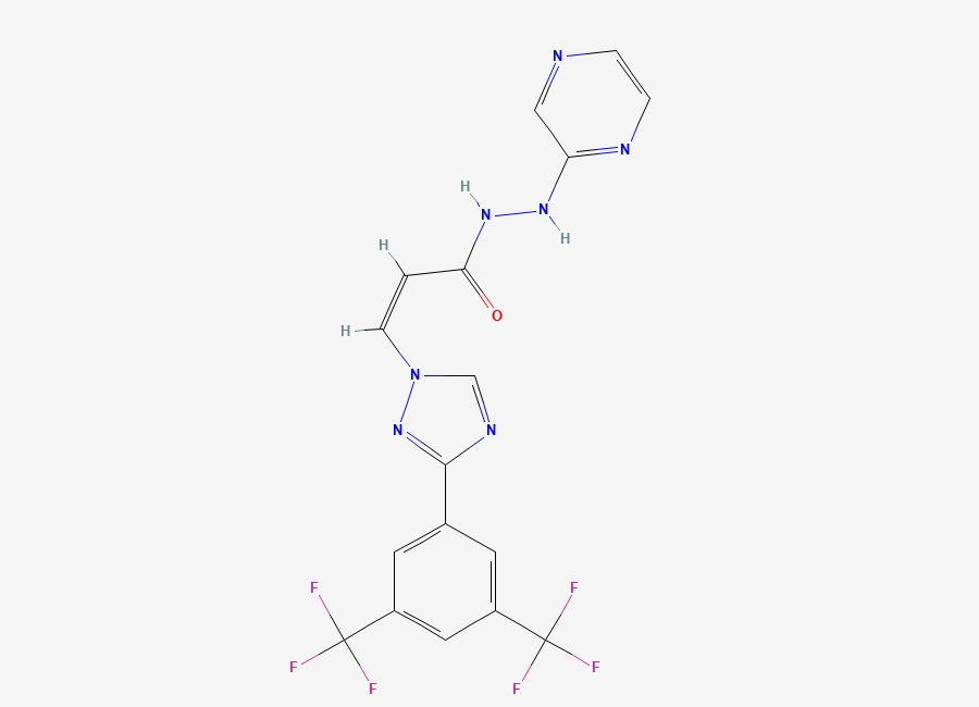 Two-dimensional chemical structure of Selinexor