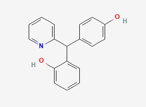 Two-dimensional chemical structure of Bisacodyl EP Impurity B / Bisacodyl Related Compound B, CAS 16985-05-0