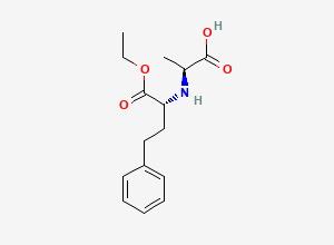 Two-dimensional chemical structure of R-Isomer of ECPP Alanine, CAS 84324-12-9