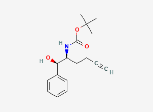 Two-dimensional chemical structure of M8Axa7WS8E