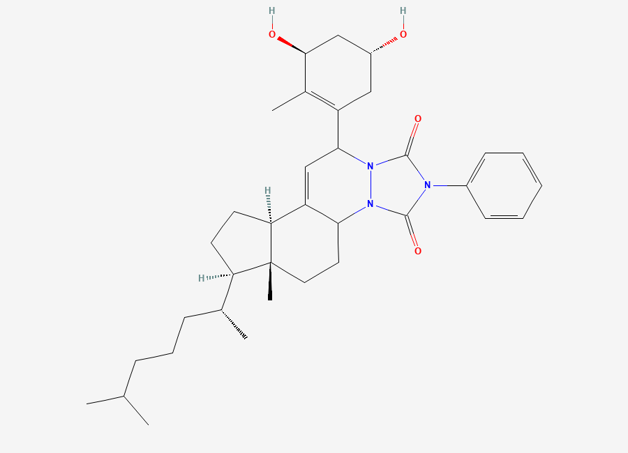 Two-dimensional chemical structure of Alfacalcidol EP Impurity C