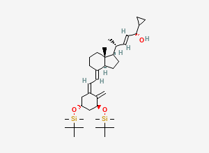 Two-dimensional chemical structure of Calcipotriol EP Impurity F, CAS 112875-61-3