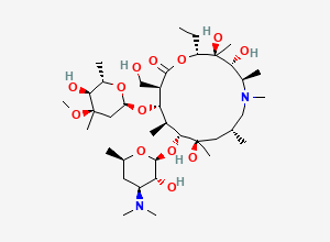 Two-dimensional chemical structure of Azithromycin EP Impurity D, CAS 612069-26-8