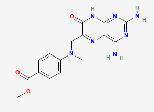 Two-dimensional chemical structure of 7-Hydroxy DAMPA Methyl Ester, CAS 1330264-75-9
