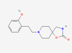 Two-dimensional chemical structure of 2-Hydroxy Fenspiride, CAS 441781-21-1