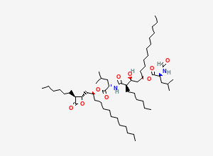 Two-dimensional chemical structure of Orlistat Dimer Impurity
