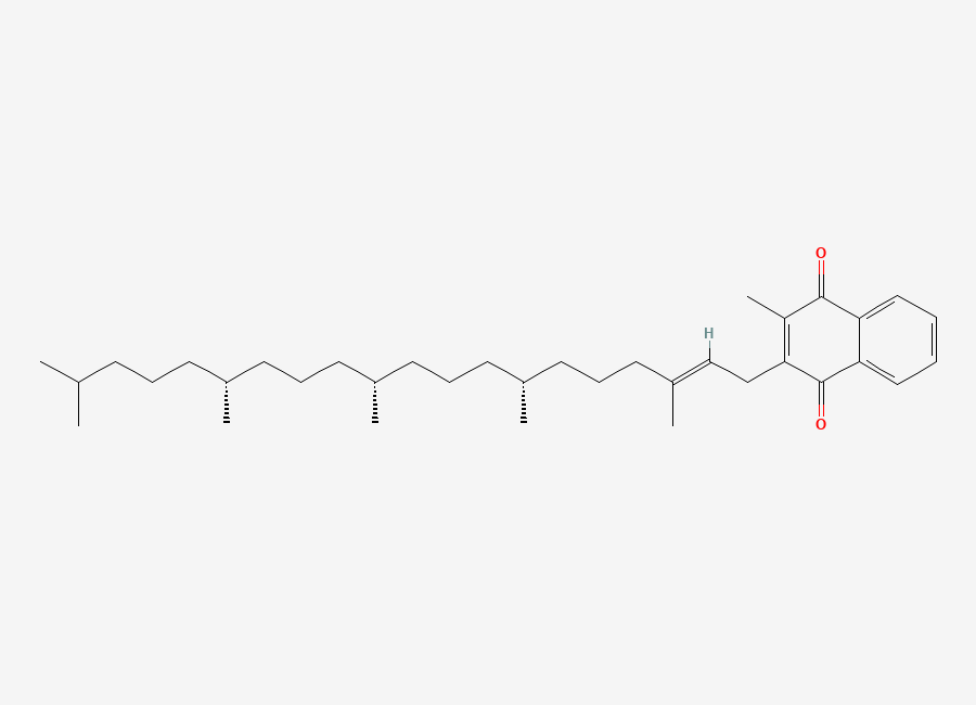 Two-dimensional chemical structure of Vitamin K1(25)