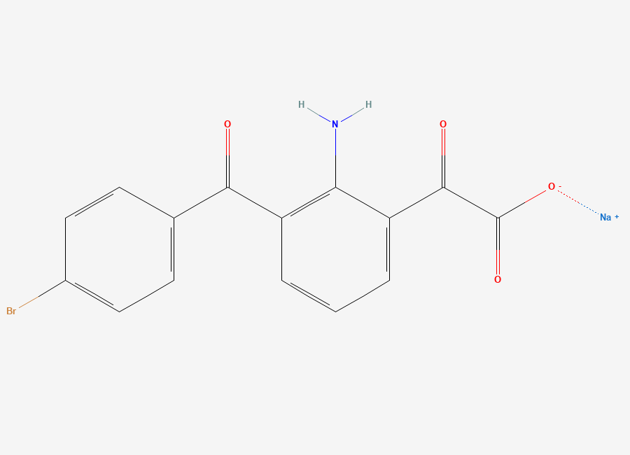 Two-dimensional chemical structure of WAY 127039-A-1 Sodium Salt, CAS 1391052-54-2