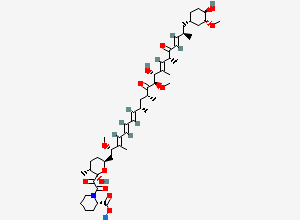 Two-dimensional chemical structure of Secorapamycin (Sodium Salt), CAS 148554-65-8