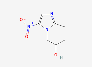 Two-dimensional chemical structure of Secnidazole