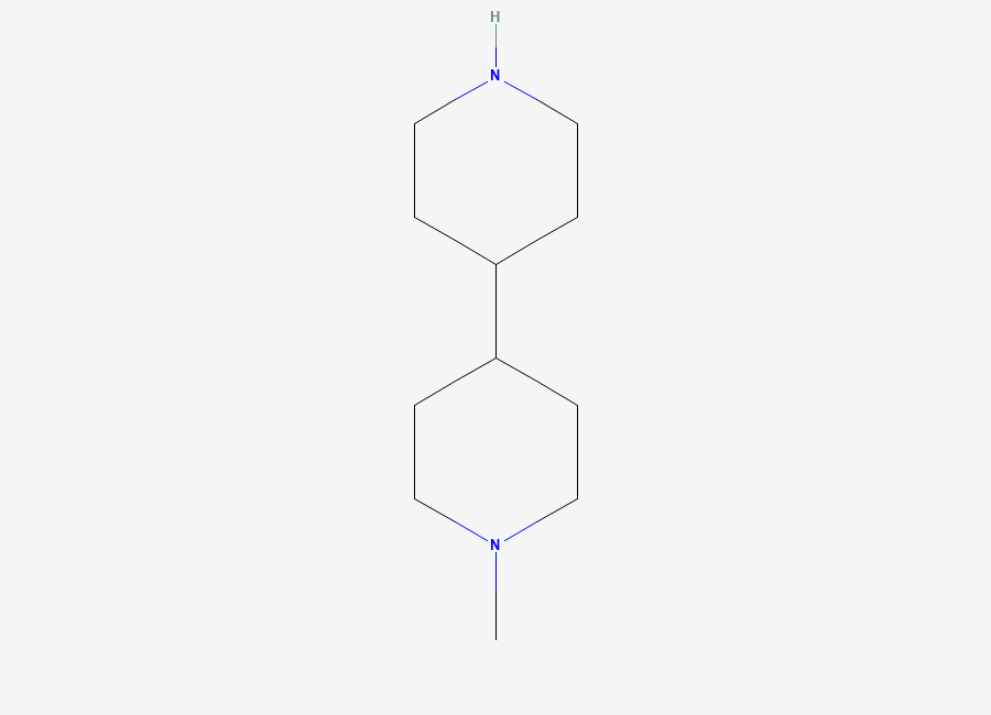 Two-dimensional chemical structure of 1-Methyl-4,4'-bipiperidine