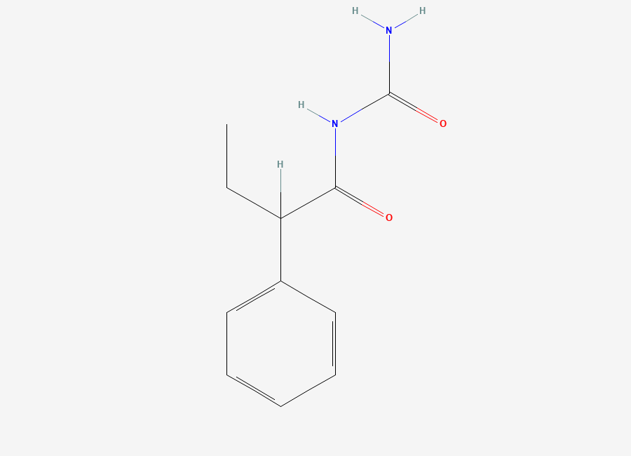 Two-dimensional chemical structure of Pheneturide