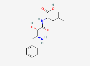 Two-dimensional chemical structure of Ubenimex, CAS 58970-76-6