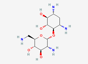 Two-dimensional chemical structure of Neomycin sulfate EP Impurity A/ Neamine / Tobramycin EP Impurity C / Framycetin EP Impurity A, CAS 3947-65-7