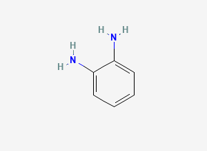Two-dimensional chemical structure of 2-Aminoaniline, CAS 95-54-5